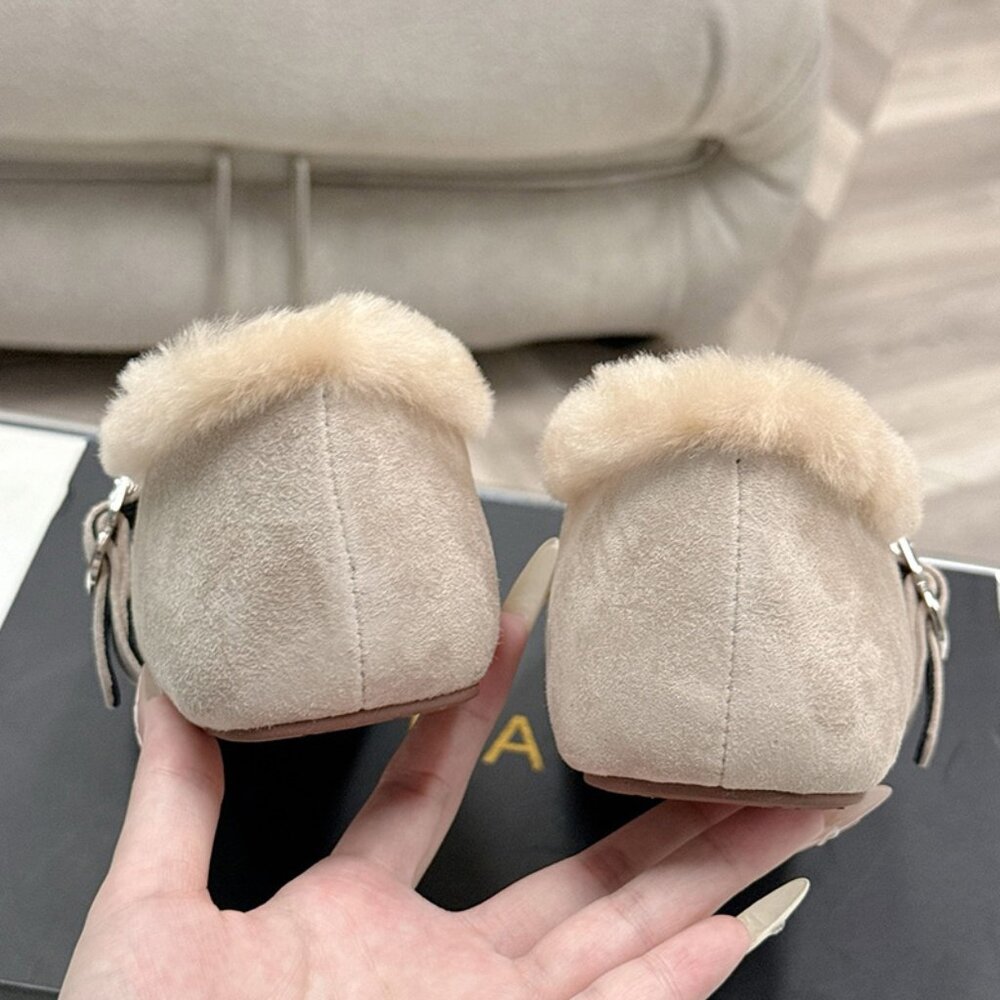 Alaia Plush Mules Tan Size EU 37 - Picture 7 of 9